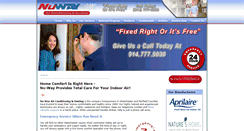 Desktop Screenshot of nuwayservice.com